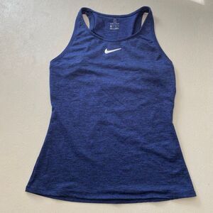 Nike Dri-Fit Racerback Tank Top Blue Heather Women’s XS